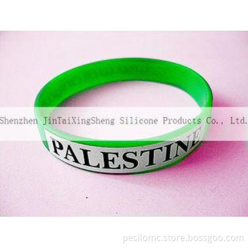Silicone Energy Bracelet Eco-Friendly Washable With SGS